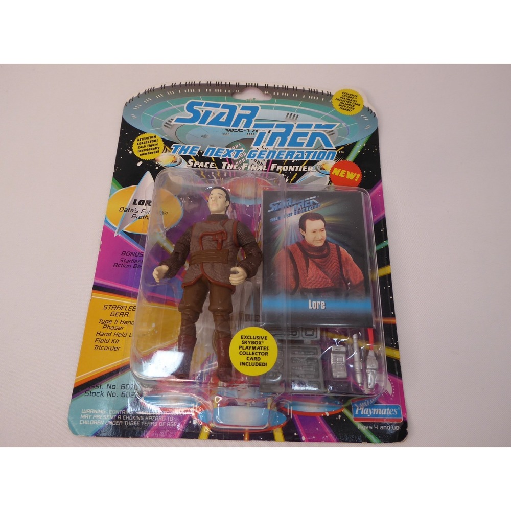 VTG NIP Star Trek The Next Generation Space: The Final Frontier Lore 5" Figure